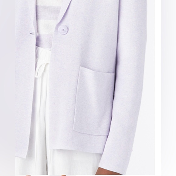 Kinross 2023 Women’s Cotton Cashmere Blend Cardigan Blazer - Picture 4 of 8